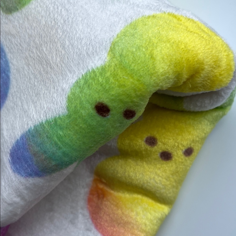 Peeps Marshmallow Chicks Printed Plush Throw Blanket - Picture 9 of 10